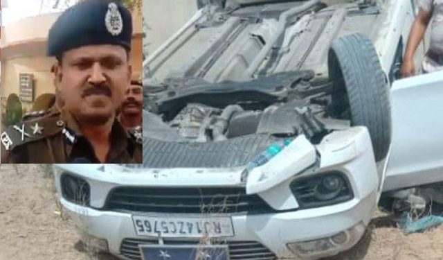 police ig s sengathir injured in accident in nagaur