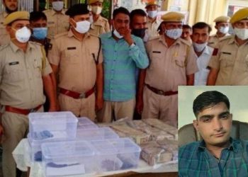 wanted smuggler kamlesh prajapati encounter in barmer