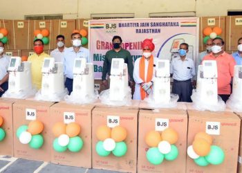 oxygen bank starts with 101 oxygen concentrator in udaipur