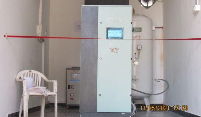 oxygen generation plant established in ananta hospital with the help of secure meter