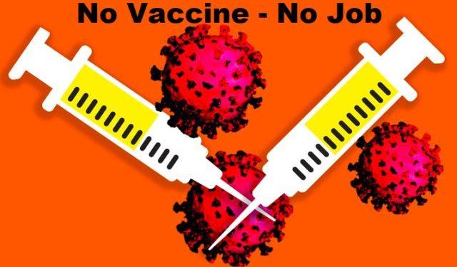 150 workers fired from job who refuse for corona vaccination