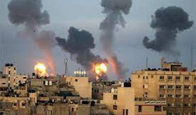 israel again attack on hamas after ceasefire today