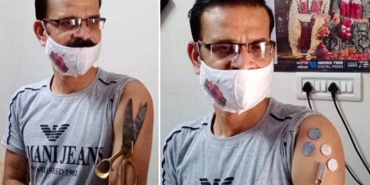 man claims to develop magnetic power in his body after Covid vaccination