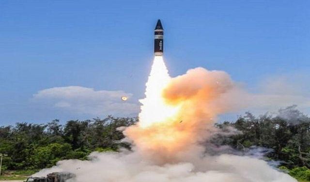 nuclear capable agni prime missile test fired successfully