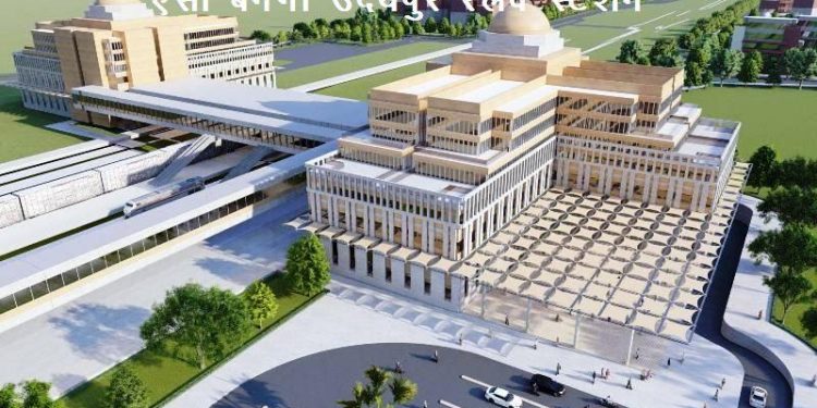 Depictional Images of Udaipur Railway Station Railway Stations Development Corp invites bid for redevelopment of Udaipur railway station