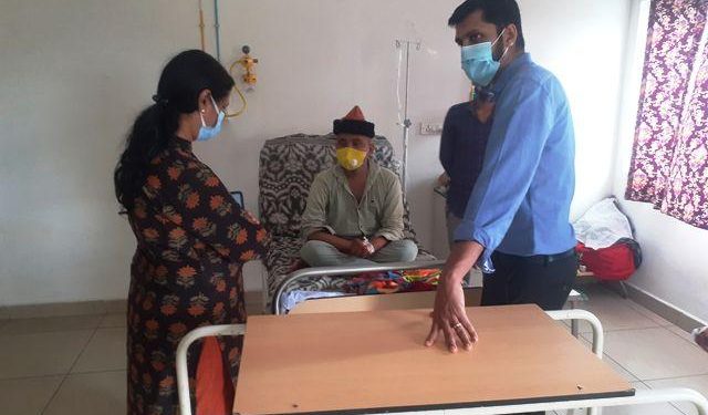 additional cmho surprise visit of gbh general hospital udaipur