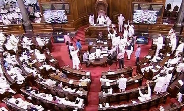 loksabha adjourned for the day on monday