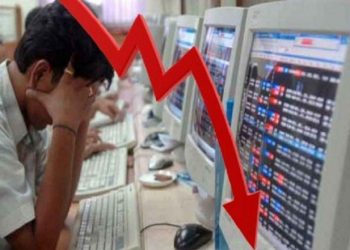 stock market falling today sensex crashed