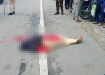 woman dies in road accident at harmada jaipur
