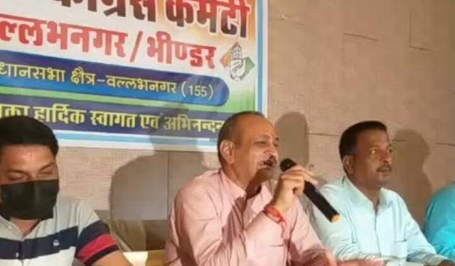 devendra singh shaktawat said if priti shaktawat get ticket on vallabhnagar seat than he will leave the congress party and fight independent