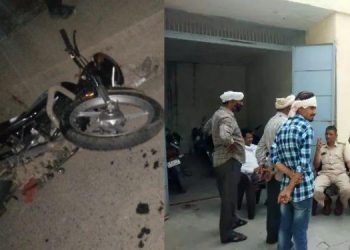 father and son died in accident at udaipur ahmedabad highway