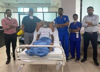 hip replacement surgery of 101 year old man in gbh general hospital udaipur