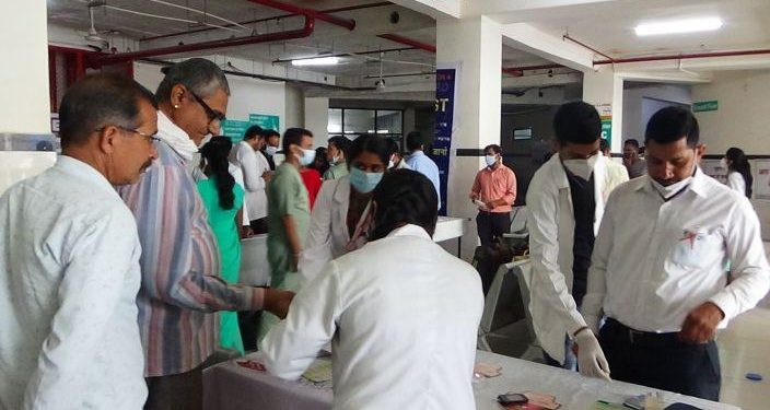 asia record 2094 sugar test in gbh general hospital in udaipur on world heart day 2021