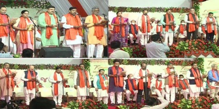 gujarat cabinet 24 ministers take oath