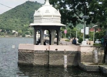 udaipur fatehsagar water gauge crosses 9 feet