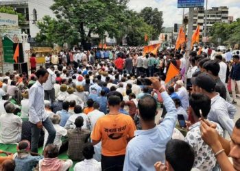 udaipur protest against gulab chand kataria statement on maharana pratap and lord ram