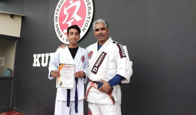 udaipur utkarsh singh won gold medal in national kudo championship in solan himachal pradesh