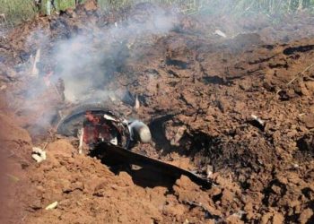 वायु सेना का विमान क्रैश :  पायलट सुरक्षित