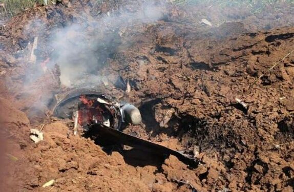 वायु सेना का विमान क्रैश :  पायलट सुरक्षित