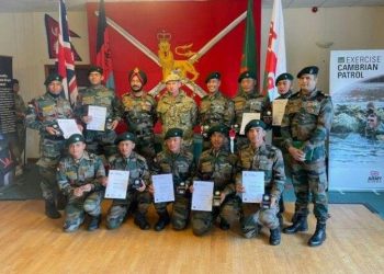 INDIAN ARMY TEAM WINS GOLD MEDAL IN EXERCISE CAMBRIAN PATROL