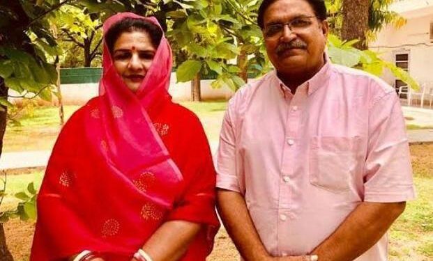 udaipur vallabhnagar by election randhir singh bhinder and dipendra kunwar files nomination on navratri first day 7 october