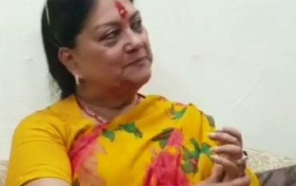 vasundhara raje statement on cm candidate of rajasthan assembly election 2023