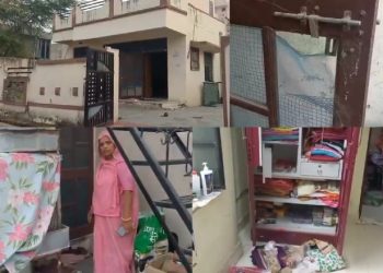 महिला बेटी की शादी के लिये खरीददारी करने गयी, घर से चोरी हो गए जेवर-नकदी