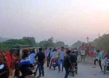 five died of groom family in road accident in hanuman nagar bhilwara