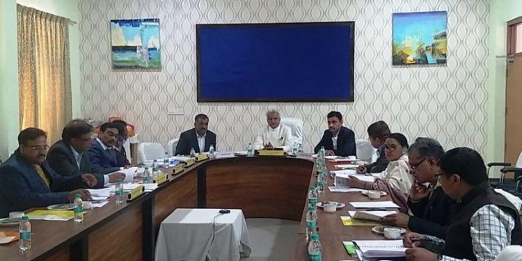 mohanlal sukhadia university board of management meeting