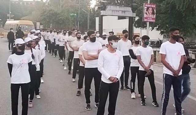 pacific medical university marathon for cancer awarness in udaipur