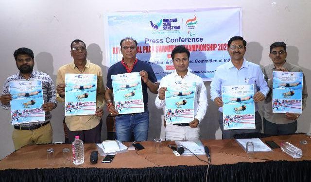 21st national para swimming championship on 25-27 march