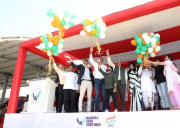 21st national para swimming championship start in udaipur organized by paralympic commeetiii of india and narayan seva sabsthan -1