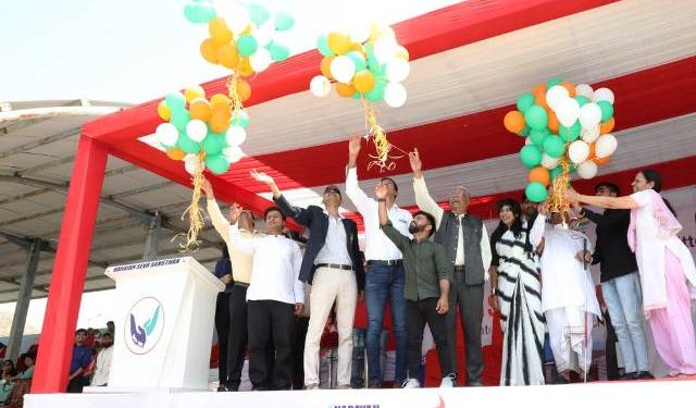 21st national para swimming championship start in udaipur organized by paralympic commeetiii of india and narayan seva sabsthan -1