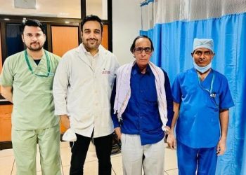 first time in udaipur unilateral biportal endoscopy Technique used for spine surgery