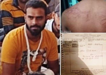 udaipur sayra police station 5 constables suspended due to brutal beating case