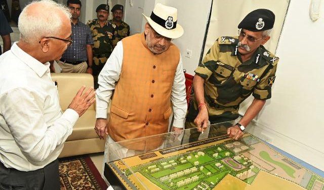 Union Home Minister Amit Shah visits National Academy of Coastal Policing OKHA