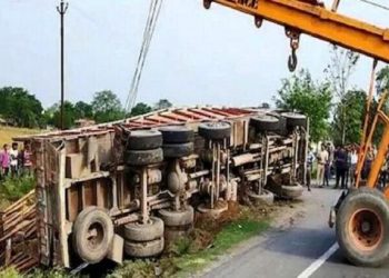 udaipur 8 labour died truck accident in purnia bihar
