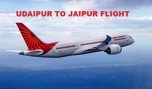 udaipur to jaipur daily flight starts again from 1 june 2022