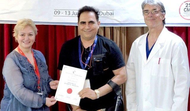 doctor arvinder qualified in clinical cosmetology from american board