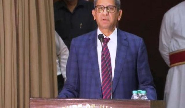 cji nv ramana said media running kangaroo court