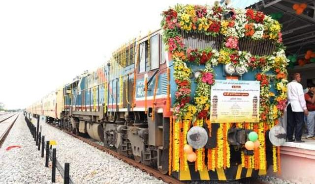 mavli to badi sadri broadguage train starts for public -1