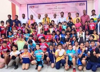 udaipur district level skating competition