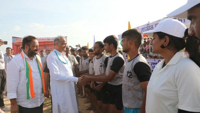 प्रदेश में जल्द ही शहरी ओलंपिक खेल भी होंगे : गहलोत