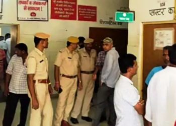 man attempt to suicide by burning out side kotwali police station jaisalmer