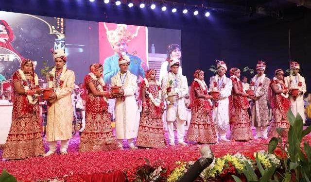 narayan seva sansthan organised divyang nirdhan samuhik vivah samaroh 2022
