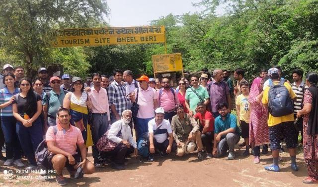 nature lovers saw highest-water-fall-in-bheelberi-by-forest-department-udaipur