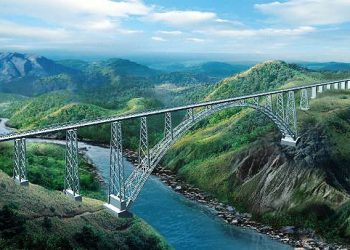 worlds highest chenab railwaybridge inaugurated today in jammu and kashmir