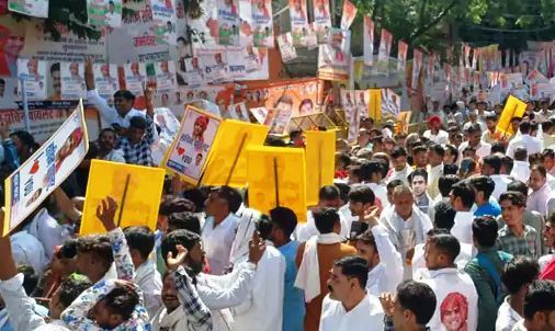 sachin pilot power show in jaipur thousands gather to celebrate pilot birthday -3