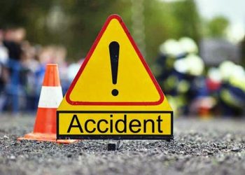 three killed one injured as container truck hits bike in dholpur
