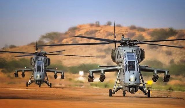 Made-in-India light combat helicopters Prachand inducted into indian air force -1